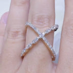 1.11CT Round Diamond Statement Ring