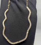 14K Yellow Gold Natural Diamond Necklace – 2.45CT F-G / VS2-SI1 KVN00388-001