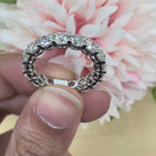 14K White Gold Round Diamond Eternity Band – 4.02CT G-H VS2/SI1 | WB247
