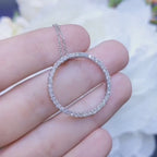 0.50ct Diamond Circle Pendant