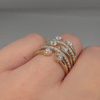 14K Yellow Gold Natural Diamond Ring – 1.19CT G/VS2 PJR6300-003 ISZE