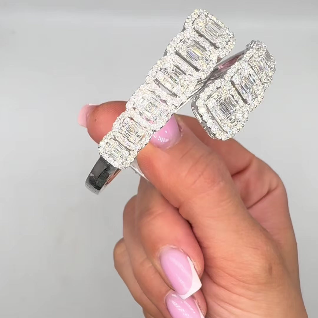 18K White Gold Diamond Bracelet – 5.73CT Diamonds DB0029 ZGJJ