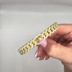 18K Yellow Gold Diamond Bangle Bracelet – 2.25ct Diamonds DBAN026 NJNJ